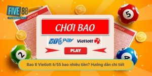 Bao 8 Vietlott 6/55 bao nhiêu tiền? Hướng dẫn chi tiết